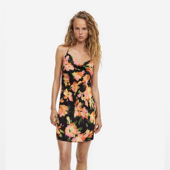 H&M Floral Slip Dress - Picture 2 of 4